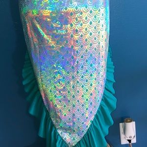 *NEW* Girls Mermaid Tail- Swimsuit Skirt